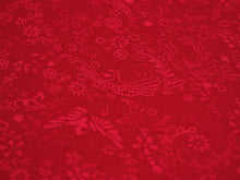 画像をギャラリービューアに読み込む, 洗える 色無地 着物 反物 レディース セミオーダー 仕立て付 紋意匠 XS S M L XL サイズ 袷 単衣 無地 赤 紅 色 鳳凰 地紋 百華 MOMOKA レトロ 結婚式 卒業式 卒園式 和装 和服 女性 小紋 送料無料 きもの 羽織 コート KZ