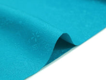 画像をギャラリービューアに読み込む, 洗える 色無地 着物 反物 レディース セミオーダー 仕立て付 紋意匠 XS S M L XL サイズ 袷 単衣 無地 青 エメブルー色 鳳凰 地紋 百華 MOMOKA レトロ 結婚式 卒業式 卒園式 和装 和服 女性 小紋 送料無料 きもの 羽織 コート KZ