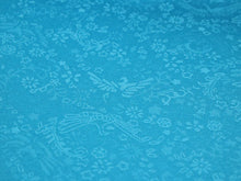 画像をギャラリービューアに読み込む, 洗える 色無地 着物 反物 レディース セミオーダー 仕立て付 紋意匠 XS S M L XL サイズ 袷 単衣 無地 青 エメブルー色 鳳凰 地紋 百華 MOMOKA レトロ 結婚式 卒業式 卒園式 和装 和服 女性 小紋 送料無料 きもの 羽織 コート KZ