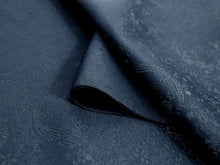 画像をギャラリービューアに読み込む, 洗える 色無地 着物 反物 レディース セミオーダー 仕立て付 紋意匠 XS S M L XL サイズ 袷 単衣 無地 紺 色 鳳凰 地紋 百華 MOMOKA レトロ 結婚式 卒業式 卒園式 和装 和服 女性 小紋 送料無料 きもの 羽織 コート KZ