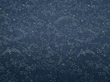 画像をギャラリービューアに読み込む, 洗える 色無地 着物 反物 レディース セミオーダー 仕立て付 紋意匠 XS S M L XL サイズ 袷 単衣 無地 紺 色 鳳凰 地紋 百華 MOMOKA レトロ 結婚式 卒業式 卒園式 和装 和服 女性 小紋 送料無料 きもの 羽織 コート KZ