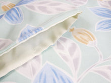 画像をギャラリービューアに読み込む, 洗える着物 コーディネートセット 袷 名古屋帯 正絹帯揚げ帯締め Lサイズ 4点セット 小紋 レディース 女性 淡緑地 大輪花柄 着物 黒・グレー地 花唐草柄 帯 帯あげ 帯〆 プレタ 和装 和服 きものセット 送料無料 あす