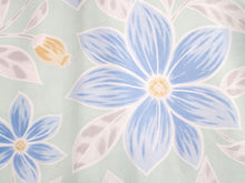 画像をギャラリービューアに読み込む, 洗える着物 コーディネートセット 袷 名古屋帯 正絹帯揚げ帯締め Lサイズ 4点セット 小紋 レディース 女性 淡緑地 大輪花柄 着物 黒・グレー地 花唐草柄 帯 帯あげ 帯〆 プレタ 和装 和服 きものセット 送料無料 あす