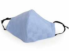 画像をギャラリービューアに読み込む, 絹 マスク カラー グレーブルー 日本製 洗える 市松格子 超立体型 抗ウィルスフィルター 抗菌 シルク 小杉 絹マスク  4層 敏感肌 女性 男性 大人 個包装 おしゃれ 洗えるマスク いろひかり 特許出願中 バレンタイン ギフト