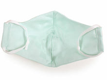 画像をギャラリービューアに読み込む, 絹 マスク カラー ミントグリーン 日本製 洗える 市松格子 超立体型 抗ウィルスフィルター 抗菌 シルク 小杉 絹マスク  4層 敏感肌 女性 男性 大人 個包装 おしゃれ 洗えるマスク いろひかり 特許出願中 ギフト