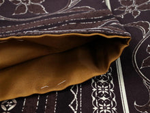 画像をギャラリービューアに読み込む, 洗える着物 コーディネートセット 袷 名古屋帯 正絹帯揚げ帯締め フリーサイズ 4点セット 小紋 レディース 女性 ハナエモリ 焦げ茶地 更紗柄 着物 薄緑地 葡萄柄 帯 帯あげ 帯〆 プレタ ブランド 和装 和服 きものセッ