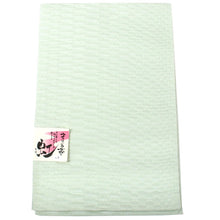 画像をギャラリービューアに読み込む, 洗える着物 コーディネートセット 袷 名古屋帯 正絹帯揚げ帯締め フリーサイズ 4点セット 小紋 レディース 女性 ハナエモリ 薄紫地 雪輪柄 着物 淡い緑地 幾何学柄 帯 帯あげ 帯〆 プレタ ブランド 和装 和服 きものセット 送料無料