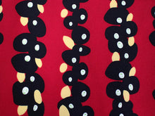 画像をギャラリービューアに読み込む, 洗える着物 コーディネートセット 袷 名古屋帯 正絹帯揚げ帯締め フリーサイズ 4点セット 小紋 レディース 女性 永楽屋 赤地 豆椿柄 着物 黒X薄グレー地 幾何学柄 帯 帯あげ 帯〆 プレタ ブランド 和装 和服 きものセット 送料無料