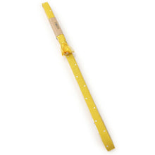 画像をギャラリービューアに読み込む, 三分紐 帯締め 正絹 単品 イエローXホワイト 霰柄 リバーシブル ブランド coten こてん おしゃれ 小紋 普段着用 くみひも 和装小物 着物 和服 和装 女性 レディース ネコポス発送可能 あす楽