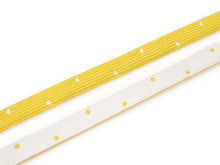 画像をギャラリービューアに読み込む, 三分紐 帯締め 正絹 単品 イエローXホワイト 霰柄 リバーシブル ブランド coten こてん おしゃれ 小紋 普段着用 くみひも 和装小物 着物 和服 和装 女性 レディース ネコポス発送可能 あす楽