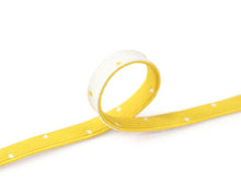 画像をギャラリービューアに読み込む, 三分紐 帯締め 正絹 単品 イエローXホワイト 霰柄 リバーシブル ブランド coten こてん おしゃれ 小紋 普段着用 くみひも 和装小物 着物 和服 和装 女性 レディース ネコポス発送可能 あす楽