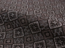 画像をギャラリービューアに読み込む, 正絹 小紋 反物 大島紬 泥染 黒 茶 龍郷 フルオーダー 仕立て付き 本場奄美大島紬 着物 和装 和服 着尺 単品 袷 単衣 女性 レディース 送料無料