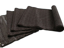 画像をギャラリービューアに読み込む, 正絹 小紋 反物 大島紬 泥染 黒 茶 龍郷 フルオーダー 仕立て付き 本場奄美大島紬 着物 和装 和服 着尺 単品 袷 単衣 女性 レディース 送料無料