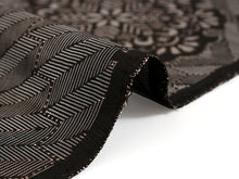 画像をギャラリービューアに読み込む, 正絹 小紋 反物 大島紬 泥染 黒 龍郷 華紋 フルオーダー 仕立て付き 本場奄美大島紬 着物 和装 和服 着尺 単品 袷 単衣 女性 レディース 送料無料