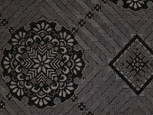 画像をギャラリービューアに読み込む, 正絹 小紋 反物 大島紬 泥染 黒 龍郷 華紋 フルオーダー 仕立て付き 本場奄美大島紬 着物 和装 和服 着尺 単品 袷 単衣 女性 レディース 送料無料