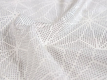 画像をギャラリービューアに読み込む, 正絹 小紋 反物 大島紬 白 麻の葉 7マルキ フルオーダー 仕立て付き 本場大島紬 着物 和装 和服 着尺 単品 袷 単衣 女性 レディース 送料無料
