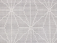 画像をギャラリービューアに読み込む, 正絹 小紋 反物 大島紬 白 麻の葉 7マルキ フルオーダー 仕立て付き 本場大島紬 着物 和装 和服 着尺 単品 袷 単衣 女性 レディース 送料無料