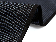 画像をギャラリービューアに読み込む, 正絹 小紋 反物 十日町 絣 黒 縞 ねじり梅 フルオーダー 仕立て付き 塩沢物語 着物 和装 和服 着尺 単品 袷 単衣 女性 レディース 送料無料