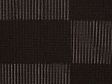 画像をギャラリービューアに読み込む, 正絹 小紋 反物 十日町 絣 こげ茶 縞 市松 フルオーダー 仕立て付き 湯のし付き 柿渋 着物 和装 和服 着尺 単品 袷 単衣 女性 レディース 送料無料