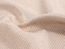 画像をギャラリービューアに読み込む, 正絹 小紋 反物 十日町 絣 薄ベージュ 縞 雪輪 フルオーダー 仕立て付き 湯のし付き 柿渋 着物 和装 和服 着尺 単品 袷 単衣 女性 レディース 送料無料