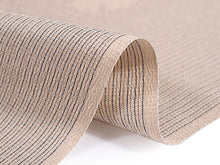 画像をギャラリービューアに読み込む, 正絹 小紋 反物 十日町 絣 薄ベージュ 縞 雪輪 フルオーダー 仕立て付き 湯のし付き 柿渋 着物 和装 和服 着尺 単品 袷 単衣 女性 レディース 送料無料