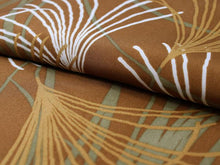 画像をギャラリービューアに読み込む, 洗える着物 袷 単品 小紋 フリー サイズ Hiromichi Nakano ヒロミチ ナカノ ブランド 女性 レディース 茶地 芒柄 仕立て上がり 丸洗い あわせ 着物 和装 和服 あす楽 送料無料