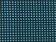 画像をギャラリービューアに読み込む, おしゃれ柄半衿 青 黒地 粒格子柄 ポリエステル 洗える 半えり 半衿 女性 レディース 和装小物 カジュアル 遊び心 おしゃれ ネコポス便可能 あす楽