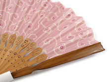 画像をギャラリービューアに読み込む, 扇子 女性用 単品 ピンク 唐草 いぬまる 刺 レディース エコ ギフト プレゼント 春 夏 母の日 婦人 女性 女 綿 京扇子 せんす あす楽