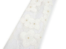 画像をギャラリービューアに読み込む, 扇子 扇子袋 2点セット レディース 白 花柄レース スワロフスキーチャーム 箱入り エコ ギフト プレゼント 春 夏 母の日 婦人 女性 女 綿 ナイロン 京扇子 せんす あす楽