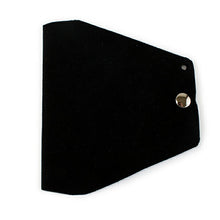 画像をギャラリービューアに読み込む, マスクケース 立体マスク 東レ ウルトラスエード 日本製 黒地 持ち運び 携帯 マスクポーチ おしゃれ 収納ケース ポリエステル ポリウレタン 清潔 コンパクト 折りたたみ 食事 和柄 2つ折り あす楽
