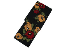 画像をギャラリービューアに読み込む, 浴衣 単品 レディース 黒地イエロー・レッド洋花柄 フリーサイズ 浴衣のみ 浴衣単品 2022 大人 ゆかた 粋 レトロ モダン 和装 和服 女性 夏祭り 花火大会