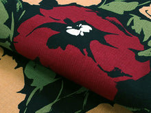 画像をギャラリービューアに読み込む, 浴衣 単品 レディース 黒地イエロー・レッド洋花柄 フリーサイズ 浴衣のみ 浴衣単品 2022 大人 ゆかた 粋 レトロ モダン 和装 和服 女性 夏祭り 花火大会