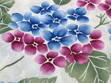 画像をギャラリービューアに読み込む, 浴衣 単品 レディース オフホワイト地紫陽花柄 フリーサイズ 浴衣のみ 浴衣単品 2022 大人 ゆかた 粋 レトロ モダン 和装 和服 女性 夏祭り 花火大会