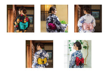 画像をギャラリービューアに読み込む, 半幅帯 浴衣帯 単衣タイプ ゆかた 着物 帯 麻の葉 七宝 赤 ピンク イエロー グリーン ブルー 紫 黒 単品 カジュアル レディース アレンジ 半巾帯 ゆかたおび 女性 夏着物 和装 和服