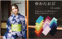 画像をギャラリービューアに読み込む, 半幅帯 浴衣帯 単衣タイプ ゆかた 着物 帯 麻の葉 七宝 赤 ピンク イエロー グリーン ブルー 紫 黒 単品 カジュアル レディース アレンジ 半巾帯 ゆかたおび 女性 夏着物 和装 和服