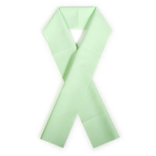 画像をギャラリービューアに読み込む, 半衿 東レ ポリエステル 薄グリーン 無地 単品 レディース 日本製 吸汗 速乾 制電 防臭 制菌素材 女性 和服 和装 着物 小紋 色無地 訪問着 振袖 あす楽 ネコポス便配送可能 カジュアル 半襟 半えり 和装小物 着付け小物