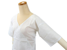 画像をギャラリービューアに読み込む, スリップ そであり フリーサイズ 接触冷感 涼しい 素材 着物スリップ 浴衣スリップ レディース 女性用 婦人 肌襦袢 白 ホワイト 綿 ポリエステル 通気性 吸水性 和装用下着 下着 家庭洗濯OK 和装小物 和服 あす楽
