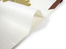 画像をギャラリービューアに読み込む, 衣替え応援!帯用 たとう紙 10枚セット 金銀菊柄 和紙 定番 畳紙 タトウ紙 窓付き 収納 おびの保管 名古屋帯 袋帯 半幅帯