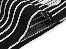 画像をギャラリービューアに読み込む, 浴衣 メンズ 単品 黒地 水玉ストライプ柄 おしゃれ 粋 M L LL 2022 花火大会 夏祭り 男性 紳士 155cm〜185cm 男性浴衣