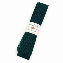 画像をギャラリービューアに読み込む, レース 腰紐 単品 長尺 濃青緑 菱格子柄 レディース れーす 腰ひも こしひも たすき たすきがけ オシャレ 上品 かわいい 春 夏 秋 冬 通年 和装 和服 着物 きもの 浴衣 ゆかた 和装小物 着付け小物 ポリエステル 洗える カジュアル フォーマル 日本製 あす楽 ネコポス便可能