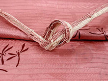 画像をギャラリービューアに読み込む, 帯揚げ 帯締め セット 夏用 カジュアル向き 平組 渋ピンク地 蜻蛉柄 帯あげ ピンク ホワイト色 レース 帯〆 和装 小物 レディース 女性 おびあげ おびじめ 夏着物 絽 紗 夏物 小紋 おしゃれ 上品 あす楽可能 ネコポス便発送可能