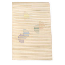 画像をギャラリービューアに読み込む, 洗える夏着物 コーディネート 4点セット L サイズ 水色地 枝梅柄 夏きもの 半円幾何学柄 絽つづれ 名古屋帯 絽 帯揚げ 平組 帯締め 和装 和服 レディース 女性 カジュアル 普段着 おでかけ お気軽 上品 夏 吸汗速乾 き