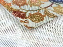 画像をギャラリービューアに読み込む, 半幅帯 夏 紗 お仕立て上がり オレンジ 青 更紗 花 長尺 半巾帯 和装 和服 夏着物 女性 レディース 夏物 夏用 新品 洒落 おしゃれ 上品 浴衣 ゆかた 日本製 送料無料 あす楽