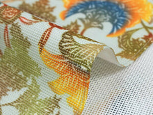 画像をギャラリービューアに読み込む, 半幅帯 夏 紗 お仕立て上がり オレンジ 青 更紗 花 長尺 半巾帯 和装 和服 夏着物 女性 レディース 夏物 夏用 新品 洒落 おしゃれ 上品 浴衣 ゆかた 日本製 送料無料 あす楽