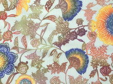 画像をギャラリービューアに読み込む, 半幅帯 夏 紗 お仕立て上がり オレンジ 青 更紗 花 長尺 半巾帯 和装 和服 夏着物 女性 レディース 夏物 夏用 新品 洒落 おしゃれ 上品 浴衣 ゆかた 日本製 送料無料 あす楽