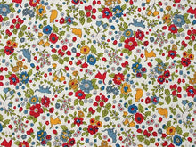 画像をギャラリービューアに読み込む, 洗える着物 単衣 小紋 綿 フリーサイズ 仕立て上がり 単品 小花柄シリーズ ミルキーホワイト地 猫と小花尽くし 女性 レディース 和装 和服 きもの プレタ 春 秋 きもの カジュアル 可愛い 普段着 送料無料 あす楽