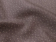 画像をギャラリービューアに読み込む, 正絹 江戸小紋 反物 仕立て付き 濃茶地 大小霰柄 袷 フルオーダー レディース 女性 婦人 お洒落 粋 レトロ 上品 大人 シルク あわせ 和装 和服 着物 きもの 送料無料