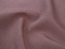 画像をギャラリービューアに読み込む, 正絹 江戸小紋 反物 仕立て付き あずき地 角通し柄 袷 フルオーダー レディース 女性 婦人 お洒落 粋 レトロ 上品 大人 シルク あわせ 和装 和服 着物 きもの 送料無料