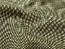 画像をギャラリービューアに読み込む, 正絹 江戸小紋 反物 仕立て付き 渋黄緑地 角通し柄 袷 フルオーダー レディース 女性 婦人 お洒落 粋 レトロ 上品 大人 シルク あわせ 和装 和服 着物 きもの 送料無料