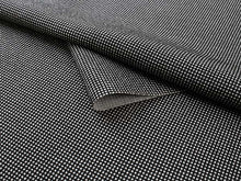 画像をギャラリービューアに読み込む, 正絹 江戸小紋 反物 仕立て付き 黒地 角通し柄 袷 フルオーダー レディース 女性 婦人 お洒落 粋 レトロ 上品 大人 シルク あわせ 和装 和服 着物 きもの 送料無料